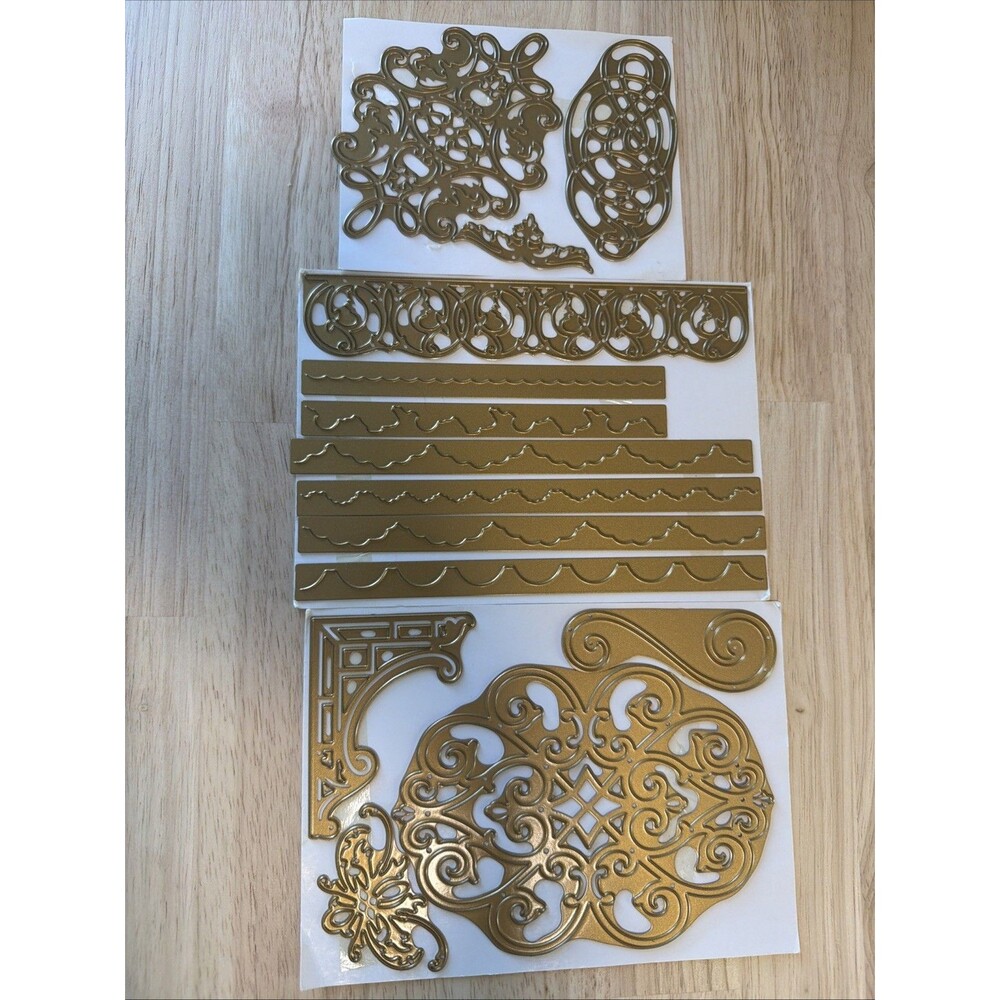 Anna Griffin LACE TRIMMINGS complete set 14 DIES set